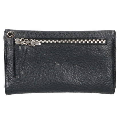 Chrome Hearts Wave Cross Ball Leather Wallet Size ONE SIZE
