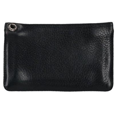 Chrome Hearts 1-Zip BS Fleur Leather Wallet Size ONE SIZE