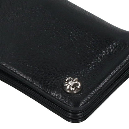 Chrome Hearts 1-Zip BS Fleur Leather Wallet Size ONE SIZE