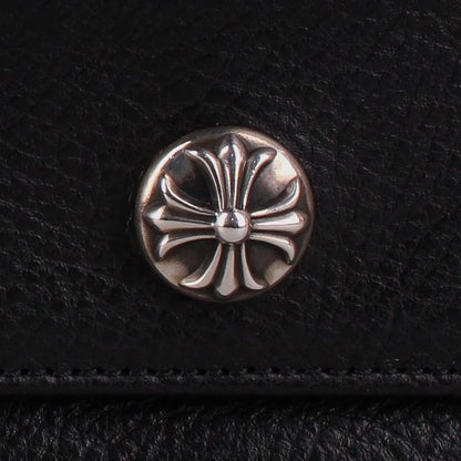 Chrome Hearts Judy Cross Ball Leather Wallet Size ONE SIZE