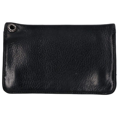 Chrome Hearts 1-Zip Cross Leather Wallet Size ONE SIZE