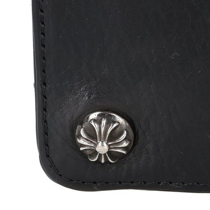 Chrome Hearts 1-Zip Cross Leather Wallet Size ONE SIZE