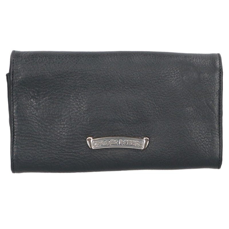 Chrome Hearts Judy Cross Button Leather Wallet Size Multi