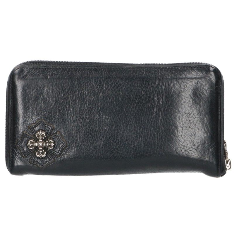 Chrome Hearts REC F Zip Filigree Zip Wallet Size ONE SIZE