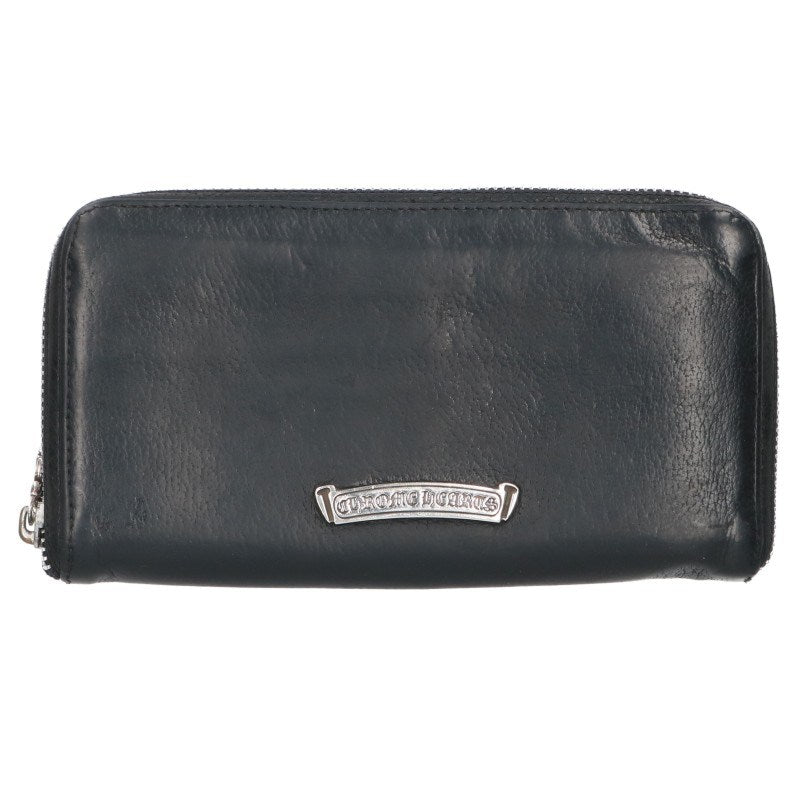 Chrome Hearts REC F Zip Zero Leather Wallet Size ONE SIZE