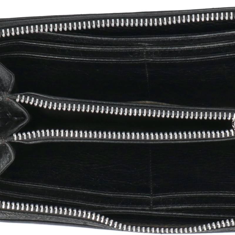 Chrome Hearts REC F Zip Zero Leather Wallet Size ONE SIZE