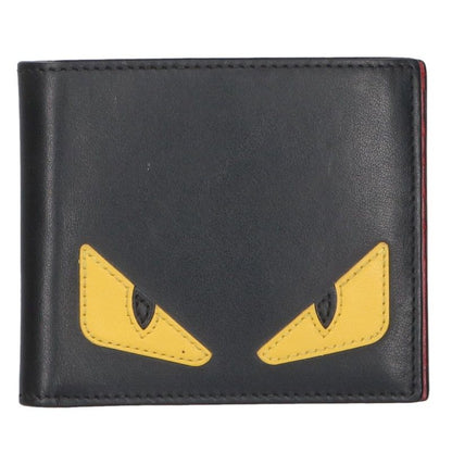 FENDI Monster Eye Bi-Fold Wallet Size ONE SIZE