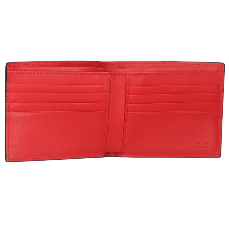 FENDI Monster Eye Bi-Fold Wallet Size ONE SIZE