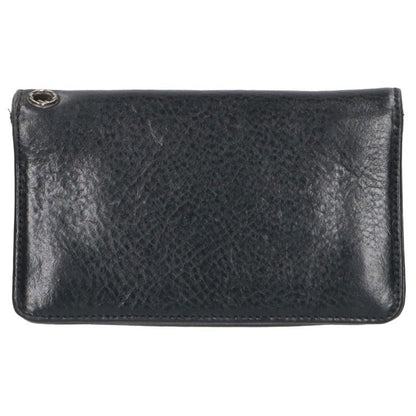 Chrome Hearts 1-Zip Cross Leather Wallet Size ONE SIZE