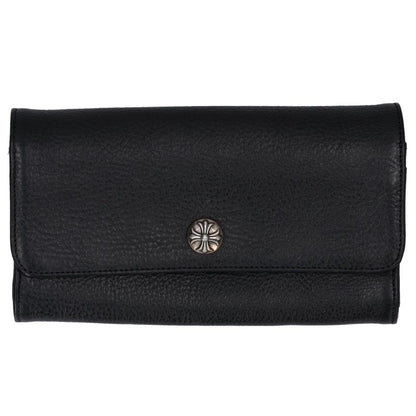 Chrome Hearts Judy Cross Button Leather Wallet Size ONE SIZE