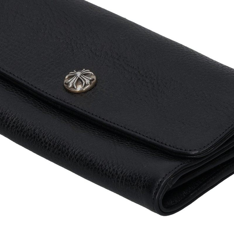 Chrome Hearts Judy Cross Button Leather Wallet Size ONE SIZE