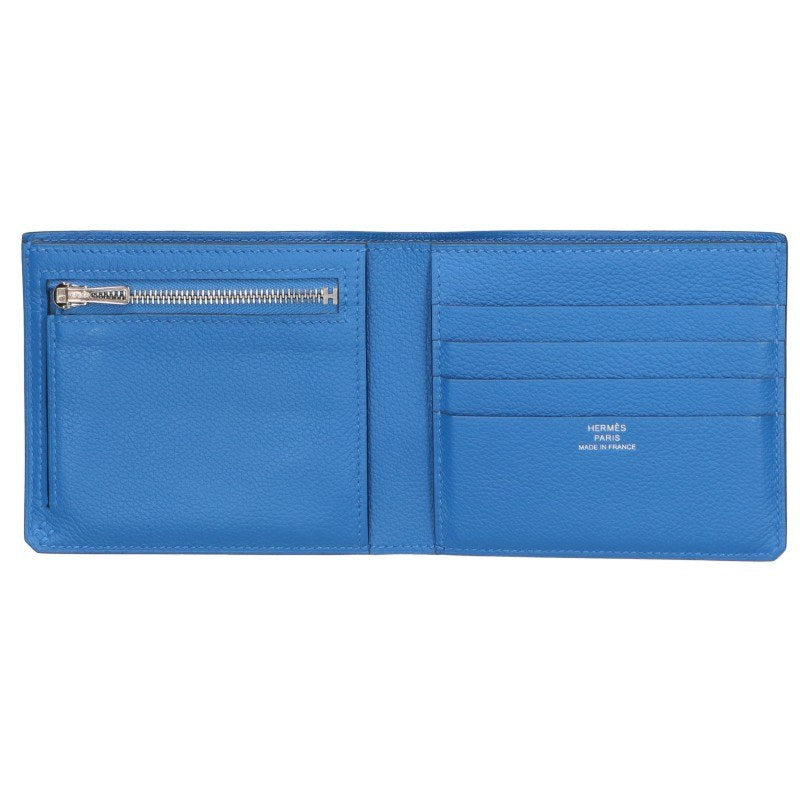 HERMES H Sellier B Stamp Leather Wallet Size ONE SIZE
