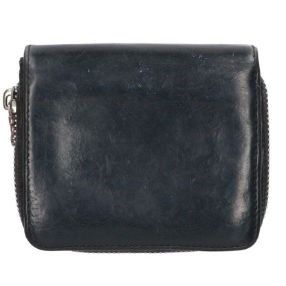 Chrome Hearts SQ Zip Bill Leather Wallet Size ONE SIZE