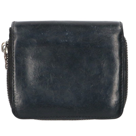 Chrome Hearts SQ Zip Bill Leather Wallet Size ONE SIZE