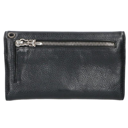Chrome Hearts WAVE Cross Ball Leather Wallet Size ONE SIZE