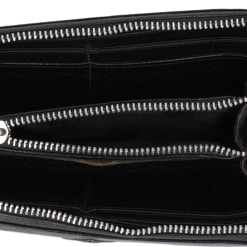 Chrome Hearts REC F ZIP 3 Cross Zip Wallet Size ONE SIZE