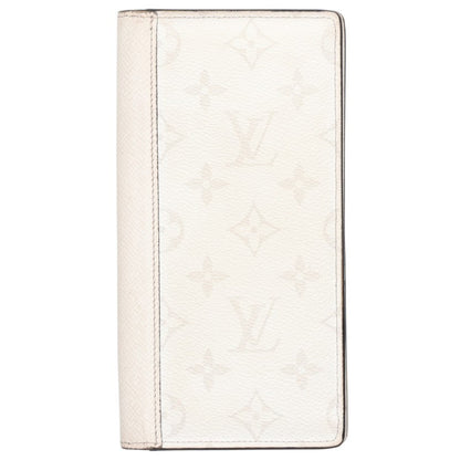 LOUISVUITTON Portefeuille Brazza Wallet White Size ONE SIZE