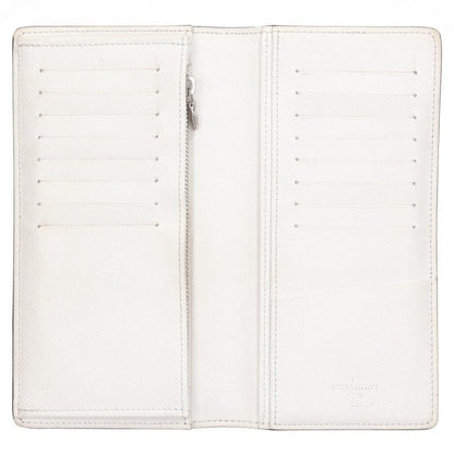 LOUISVUITTON Portefeuille Brazza Wallet White Size ONE SIZE