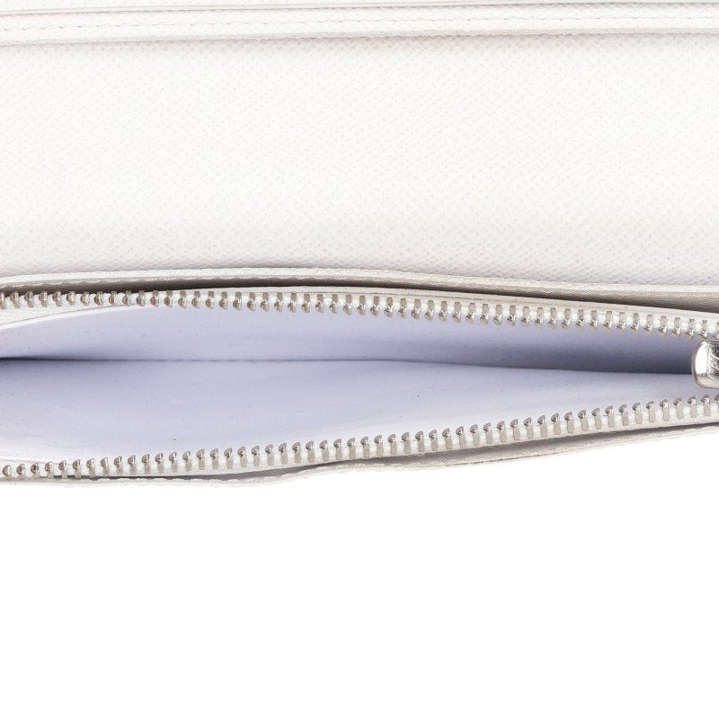 LOUISVUITTON Portefeuille Brazza Wallet White Size ONE SIZE