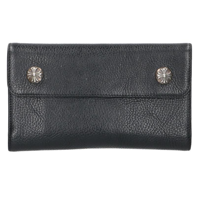 Chrome Hearts WAVE CROSS BALL Wallet Size ONE SIZE