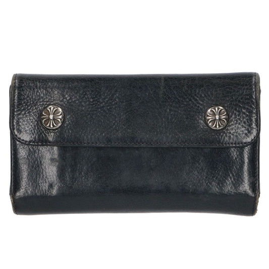 Chrome Hearts WAVE CROSS BALL Wallet Size ONE SIZE
