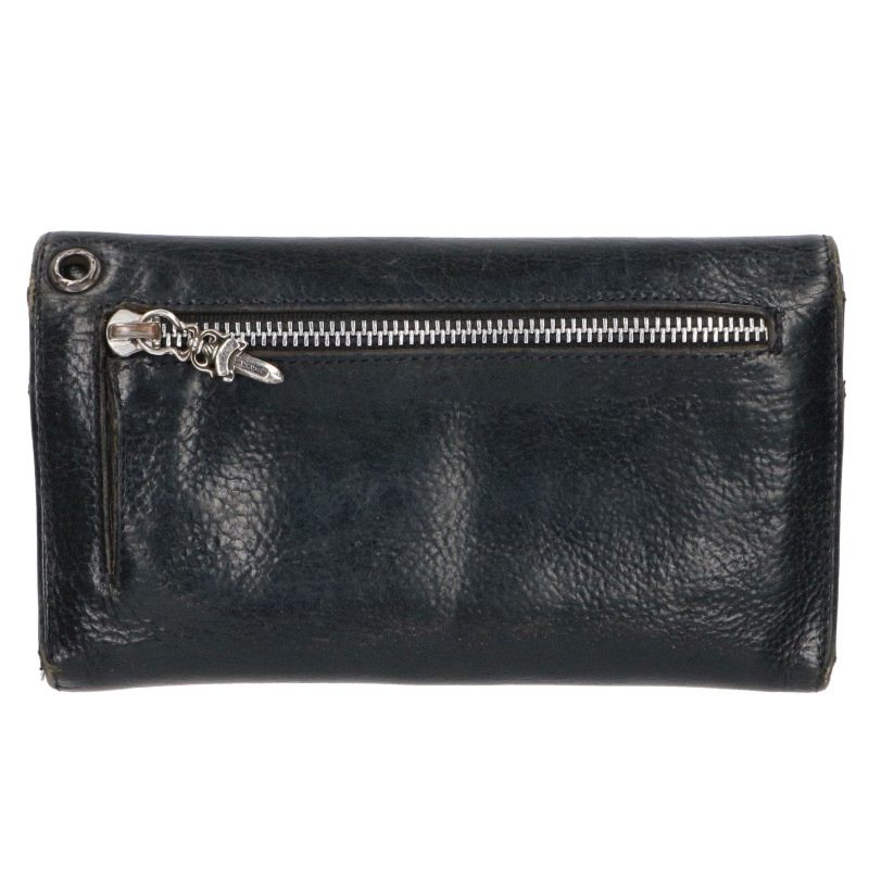 Chrome Hearts WAVE CROSS BALL Wallet Size ONE SIZE