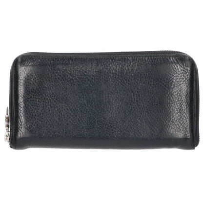 Chrome Hearts REC F ZIP 3 Cross Leather Wallet Size ONE SIZE