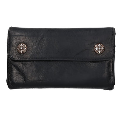 Chrome Hearts WAVE CROSS BALL Wallet Size ONE SIZE