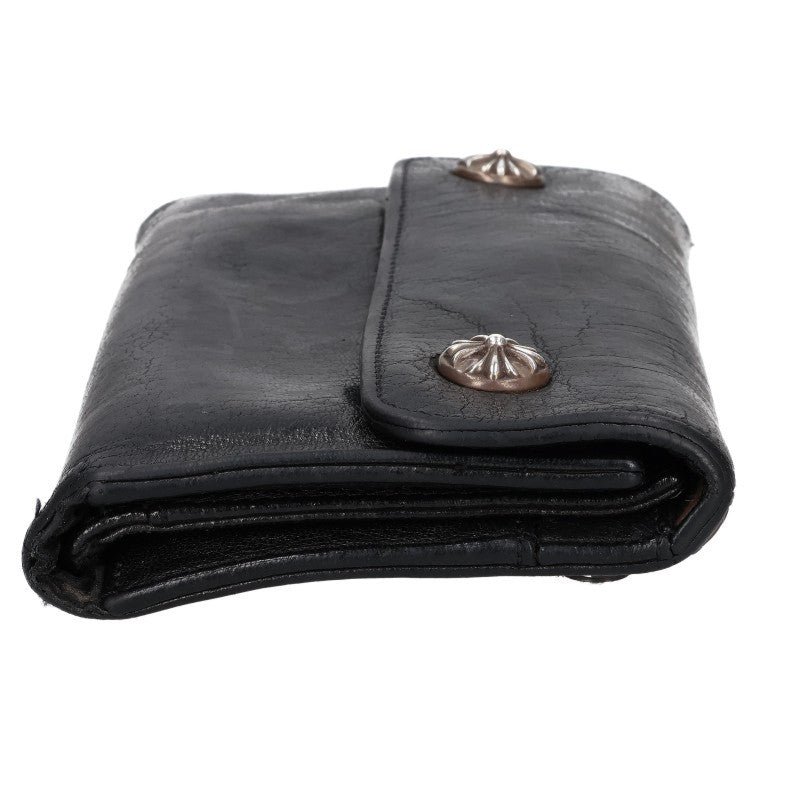Chrome Hearts WAVE CROSS BALL Wallet Size ONE SIZE