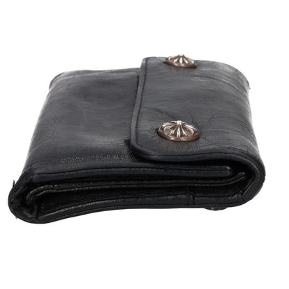 Chrome Hearts WAVE CROSS BALL Wallet Size ONE SIZE