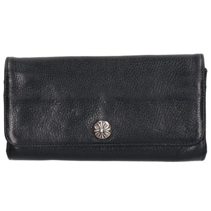 Chrome Hearts JUDY Cross Button Leather Wallet Size ONE SIZE