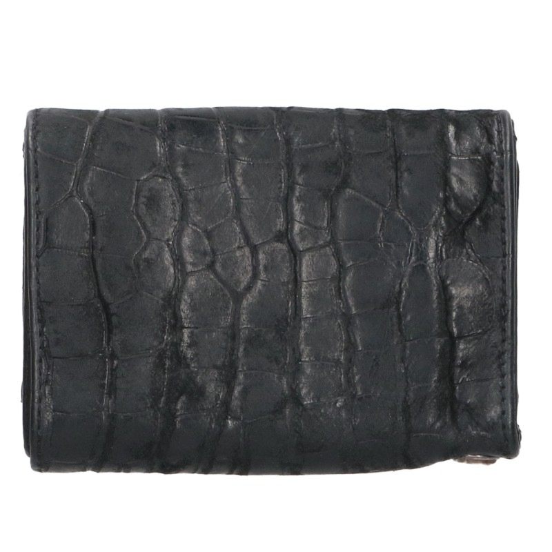 Chrome Hearts Alligator Wallet Black/Silver
