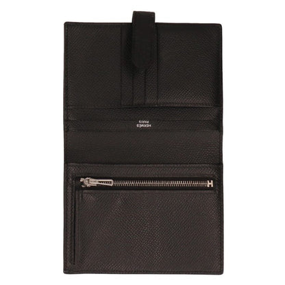 HERMES Bearn Compact Touch Leather Wallet