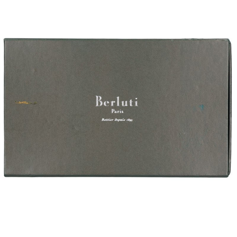 Berluti Patina Calligraphy Khaki Wallet