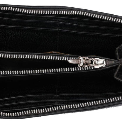Chrome Hearts Filigree Plus Leather Wallet Size ONE SIZE
