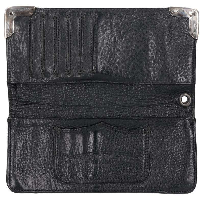 Chrome Hearts Single Fold Leather Wallet Size ONE SIZE
