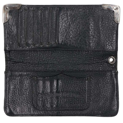 Chrome Hearts Single Fold Leather Wallet Size ONE SIZE