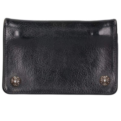 Chrome Hearts 2ZIP Cross Ball Leather Wallet Size ONE SIZE