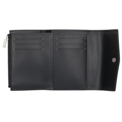 GOYARD Black Saint Gabriel PVC Coated Leather Wallet