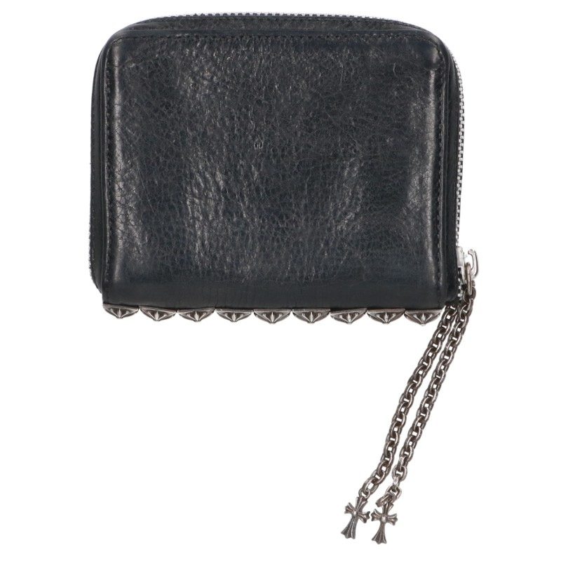 Chrome Hearts 3SIDE ZIP Leather Wallet
