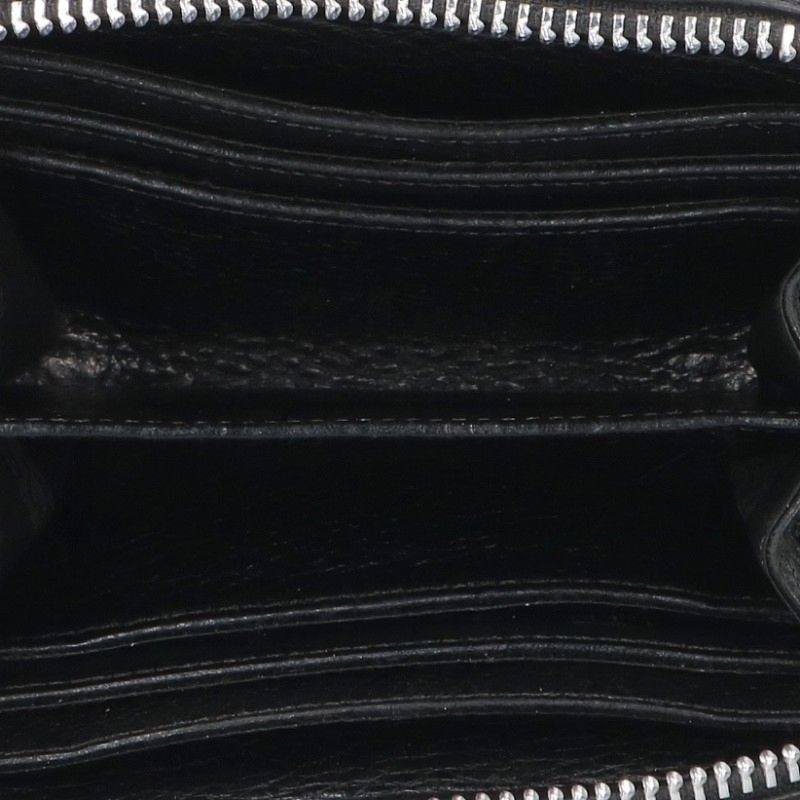 Chrome Hearts 3SIDE ZIP Leather Wallet