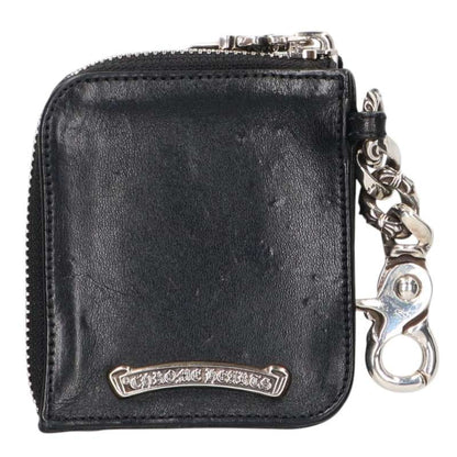 Chrome Hearts OFF THE CUFF Cross Patch Leather Coin Wallet