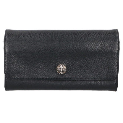 Chrome Hearts JUDY Cross Button Leather Wallet