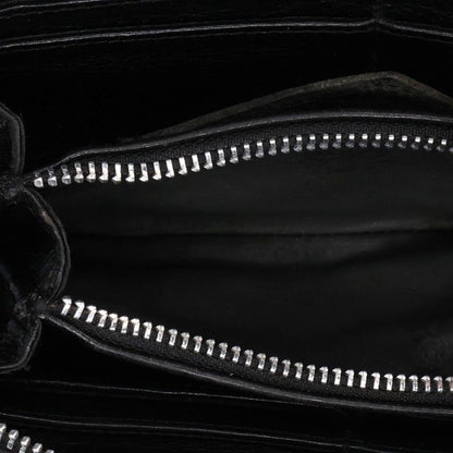 Chrome Hearts REC F ZIP Quilted Cemetery Cross Wallet
