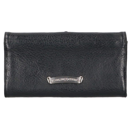 Chrome Hearts Judy Cross Patch Cross Ball Leather Wallet
