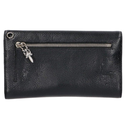 Chrome Hearts WAVE CROSS BALL Cross Ball Button Wallet