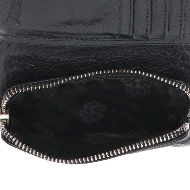 Chrome Hearts JOEY Leather Wallet Black