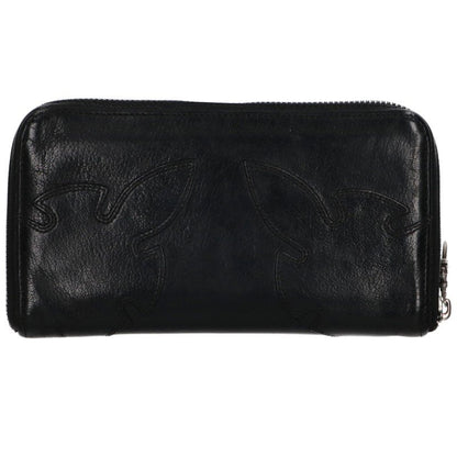 Chrome Hearts REC F ZIP Double Flare Knee Leather Wallet