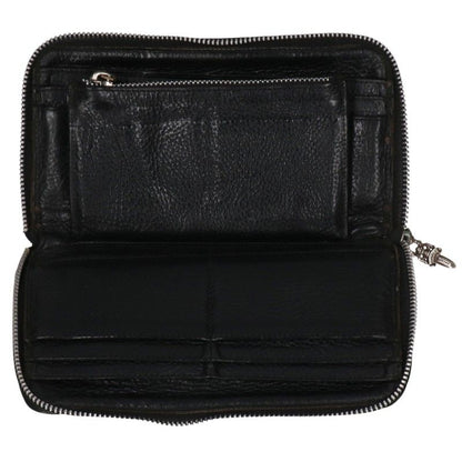 Chrome Hearts REC F ZIP Double Flare Knee Leather Wallet