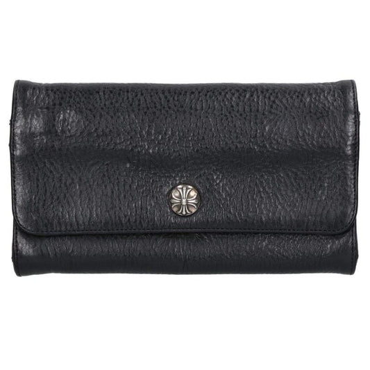 Chrome Hearts JUDY Cross Button Leather Wallet